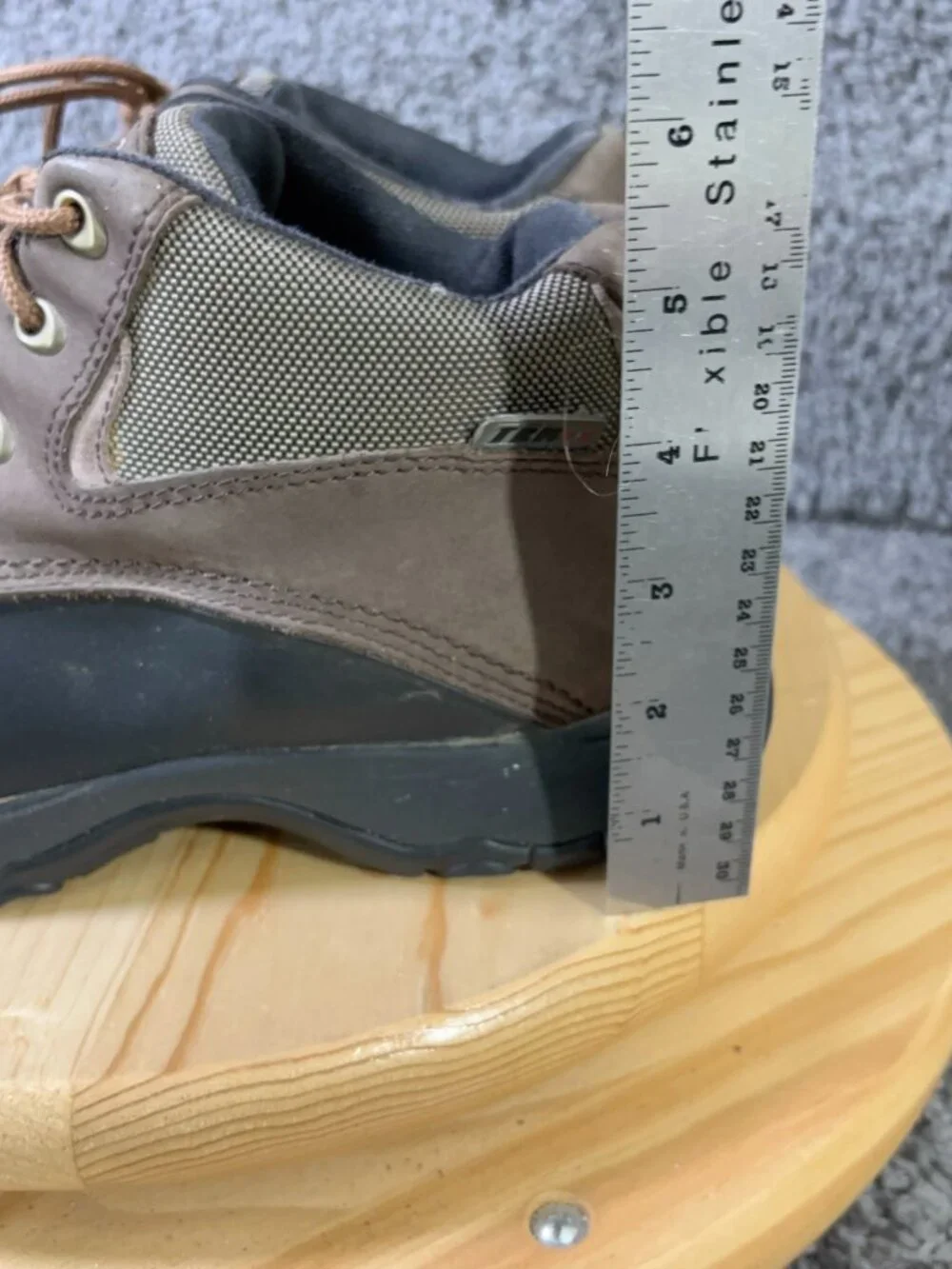 LL Bean Storm Chaser Tek 2.5 Boots Mens Size 10 Leather Waterproof Duck Lace Up